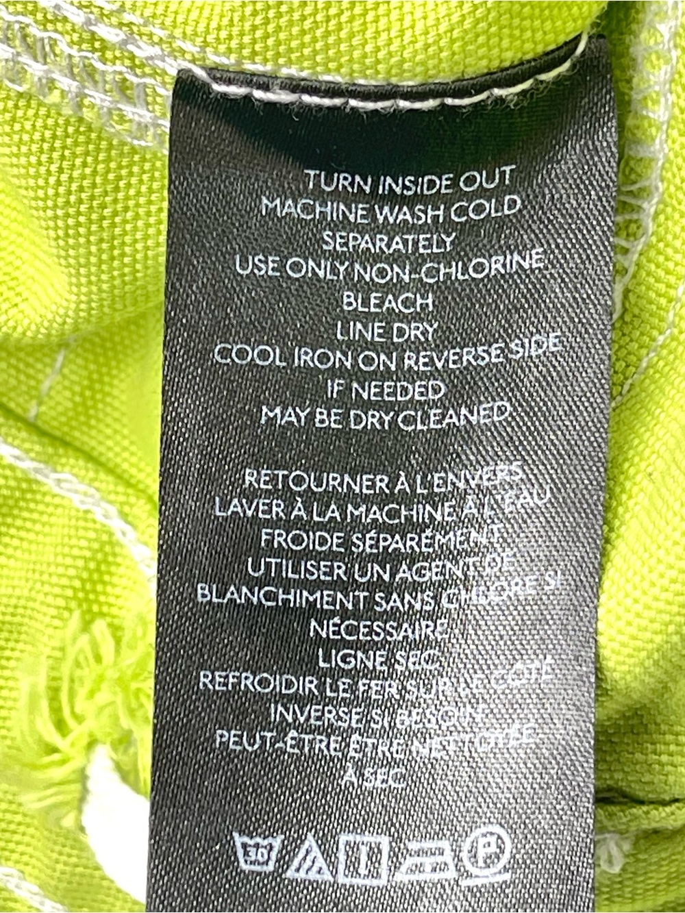 BDG Women's Lime Green Cargo Wide-Leg Baggy Pants Embroidered Baby Girl Size 0 - Picture 10 of 14